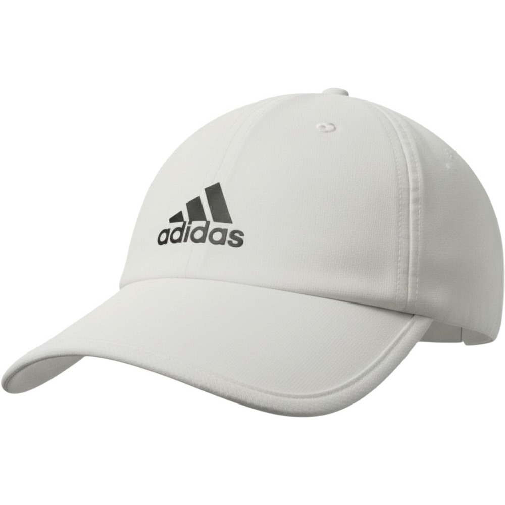 White Adidas Climalite Performance Hat Adjustable Mesh Training Cap